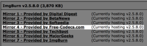 imgBurn ウイルス：Free-Codecs.comは安全